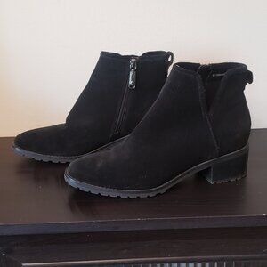 Blondo Women's Black Suede Waterproof Boot